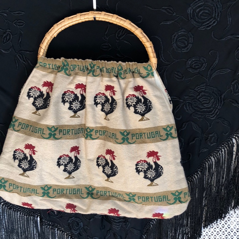 canvas large hand bag